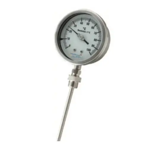 Industrial Thermometer (DIN Case) Filled System - External Zero Adjustment